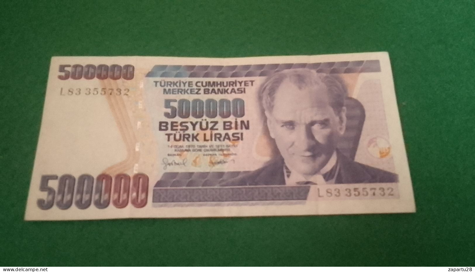 TÜRKİYE- 7. EMİSYON  500000 TL      -XF- - Turquie