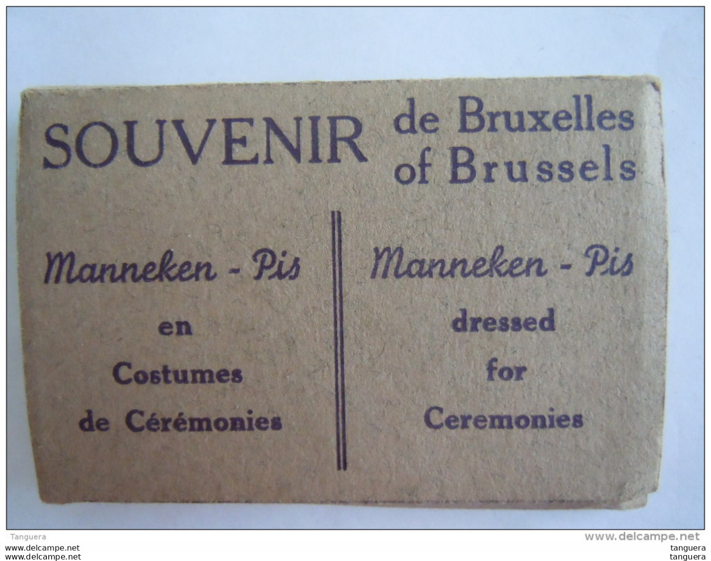 15 Snapshots Belgie Brussel Bruxelles Manneken - Pis En Costumes De Cérémonies Form 8,3 X 5,5 Cm Albert Dohmen - Beroemde Personen