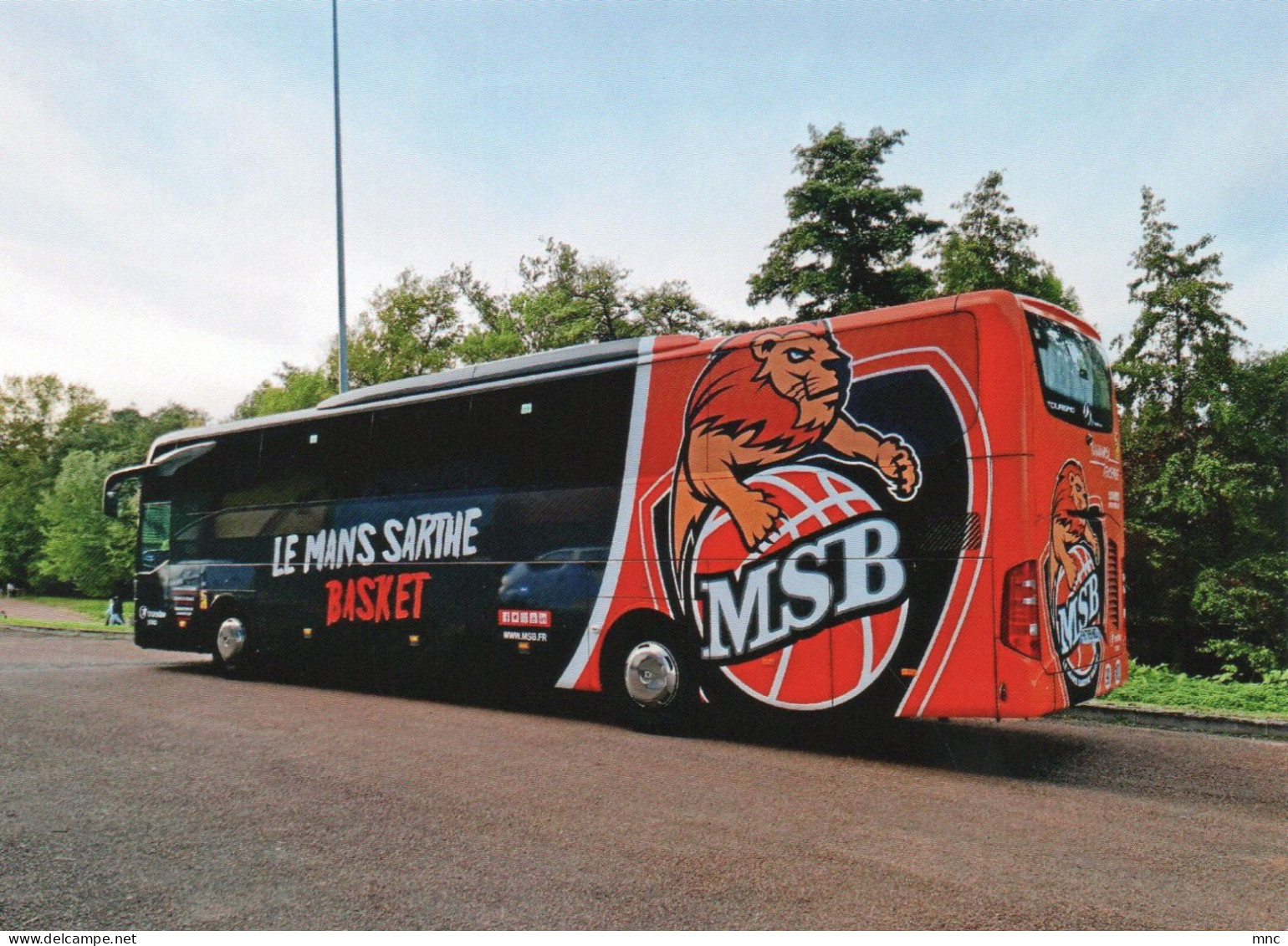 Le Bus De Le Mans Sarthe Basket - Basketbal