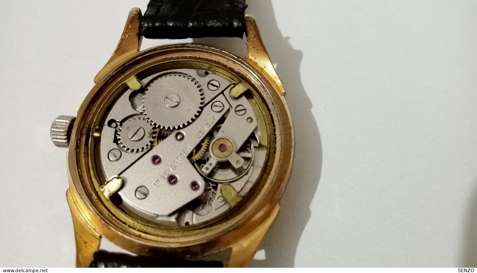 MONTRE SCOTT ANCRE 17 RUBIS MECANIQUE EN MARCHE - Montres Anciennes