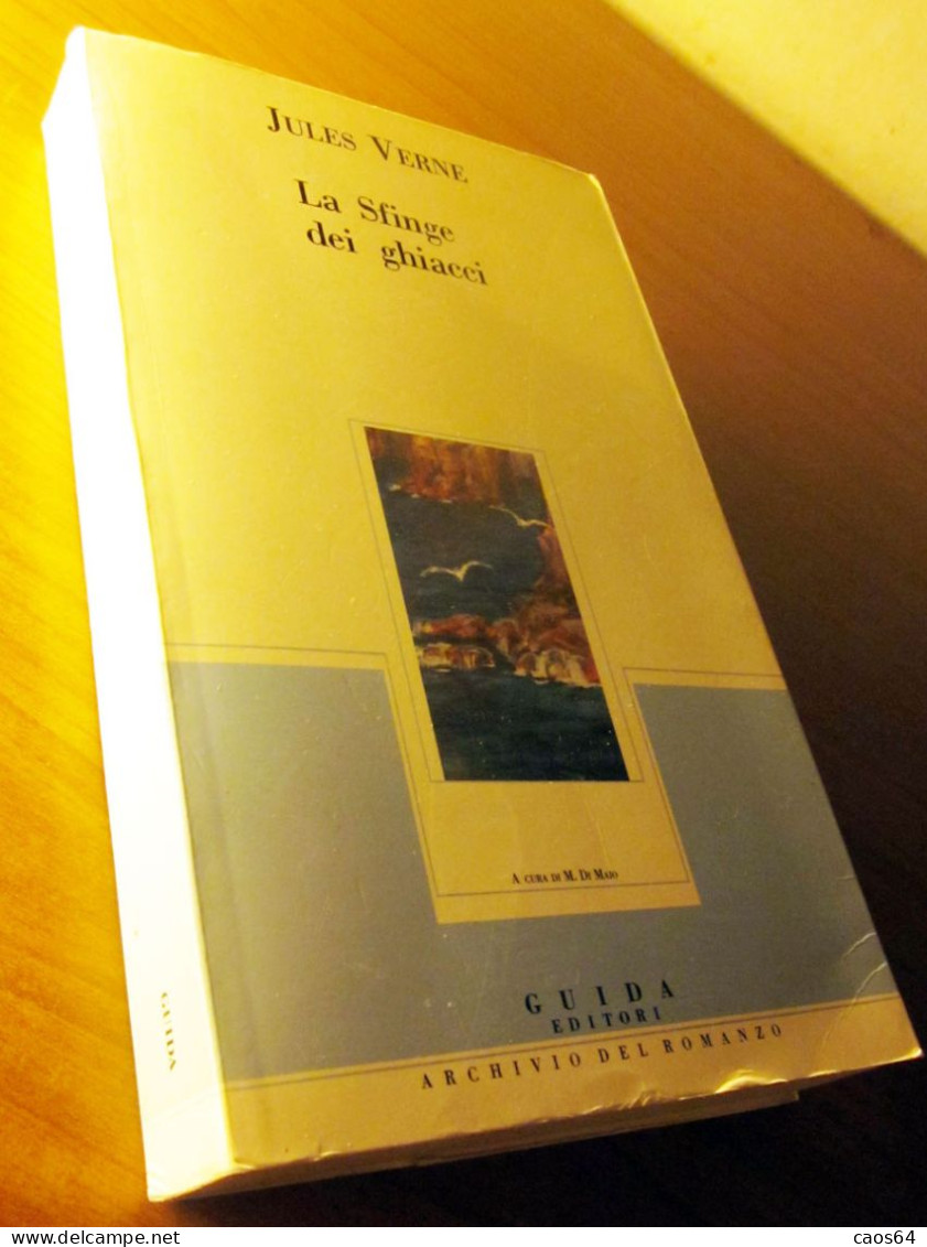 La Sfinge Dei Ghiacci Jules Verne Guida Editori 1989 - Actie En Avontuur