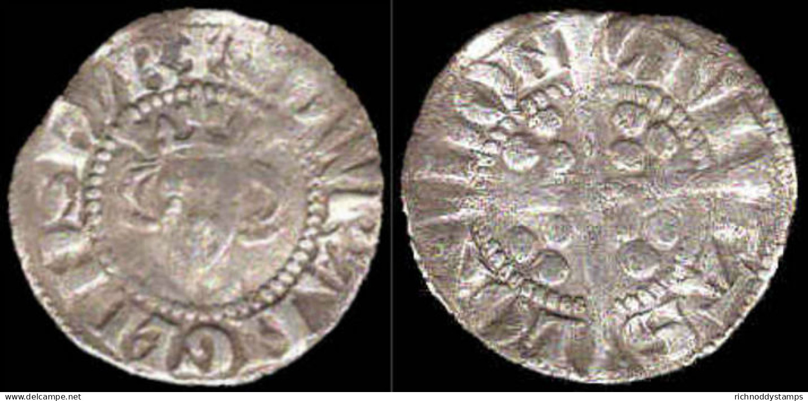 Edward I 1272-1307 Silver Penny London Mint C4b - 1066-1485 : Basso Medio Evo