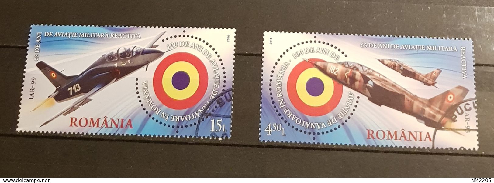 ROMANIA AVIATION SET USED - Used Stamps