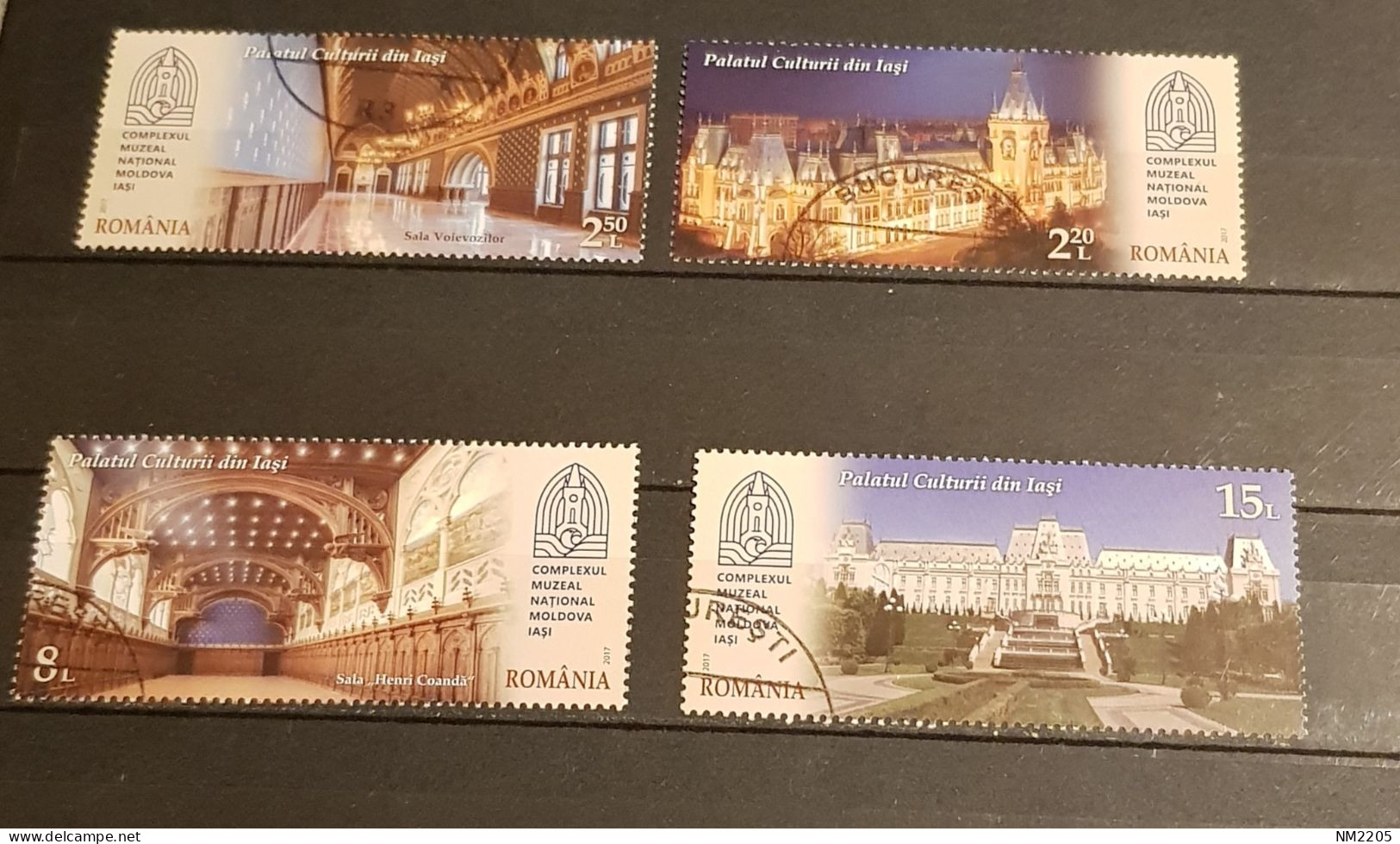 ROMANIA MOLDOVA NATIONAL MUSEUM COMPLEX IAŞI SET USED - Oblitérés