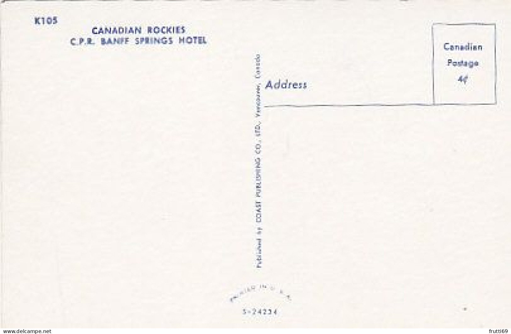 AK 181332 CANADA - Alberta - C.P.R. Banff Springs Hotel - Banff