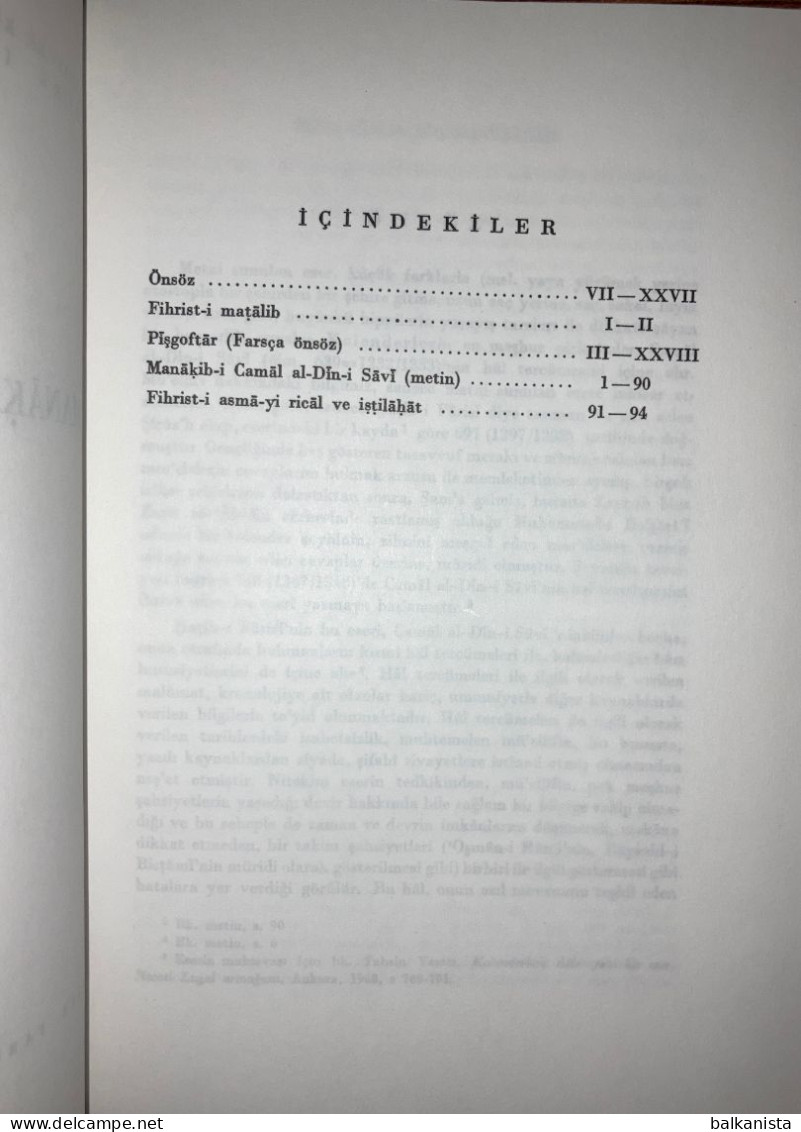 Manakib-i Camal Al-Din-i Savi Hatib-i Farisi Islam Sufism Qalandariyya Persian - Cultura