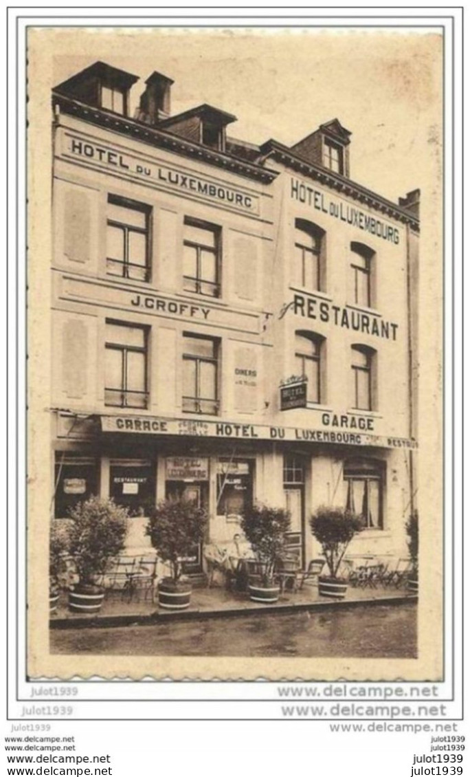 AMBLY ..-- BOUILLON ..-- Hôtel J. GROFFY . Vers AMBLY ( Melle Blanche GUEURY , Chez Mr Emile RENARD ) . Voir Verso . - Nassogne