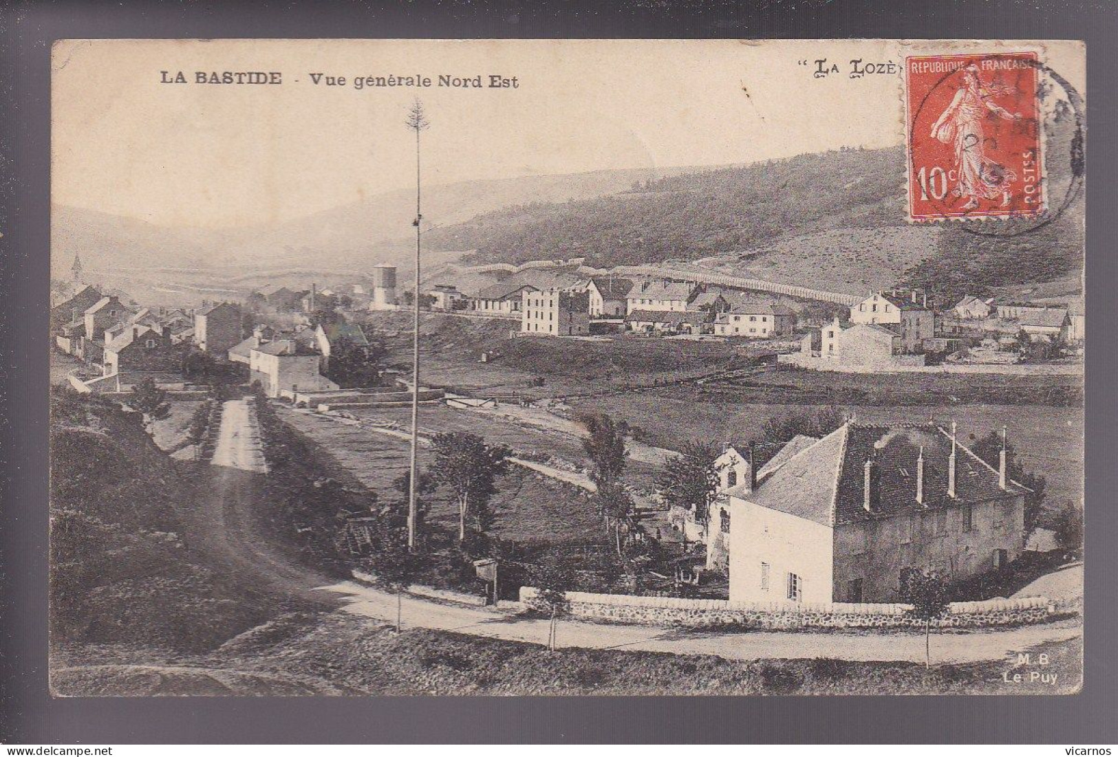 CP 48 LA BASTIDE Vue Generale Nord Est - Chateauneuf De Randon