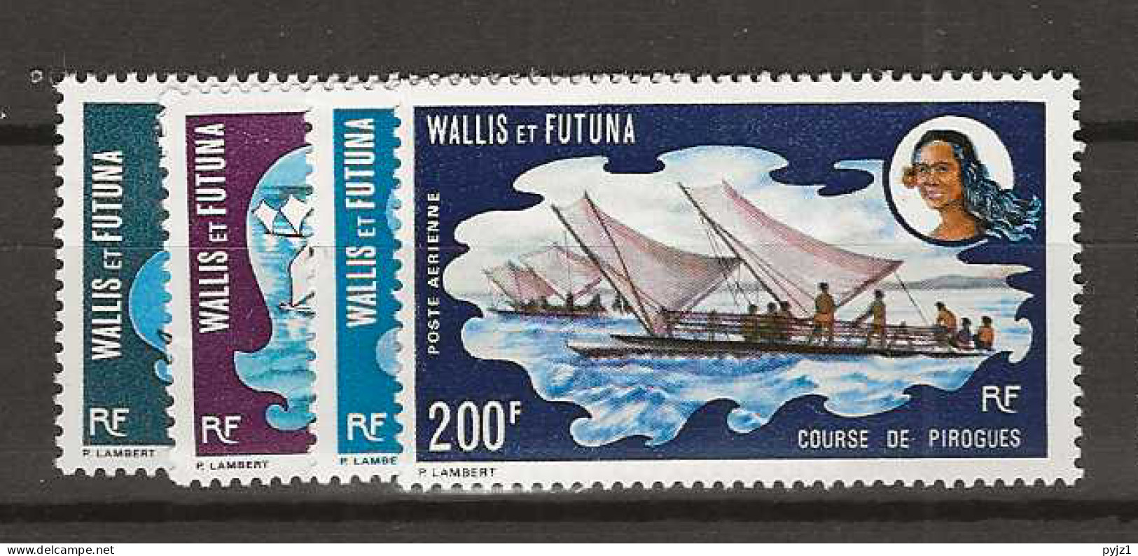 1972 MNH Wallis Et Futuna Mi 238-41 Postfris** - Nuevos