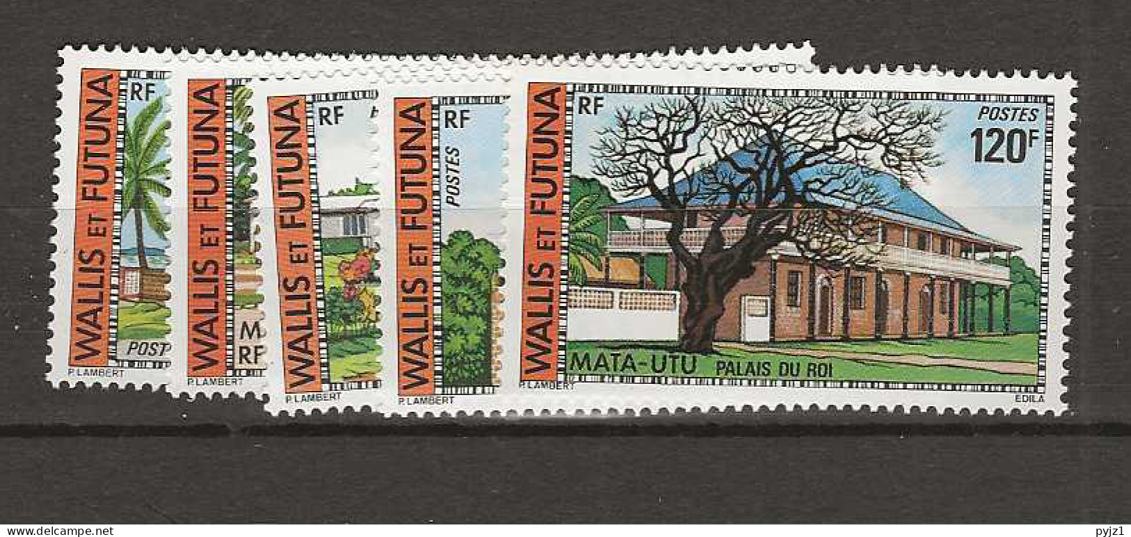 1977 MNH Wallis Et Futuna Mi 292-96 Postfris** - Unused Stamps
