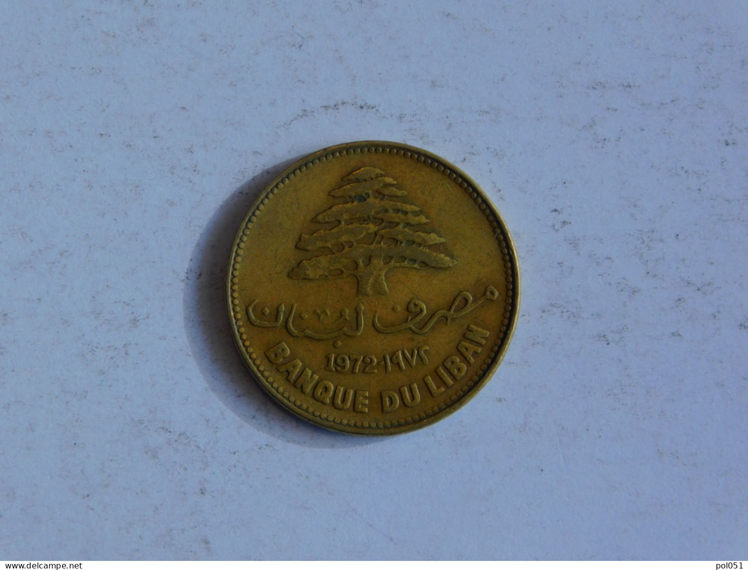 Liban 25 Piastres 1972 - Lebanon