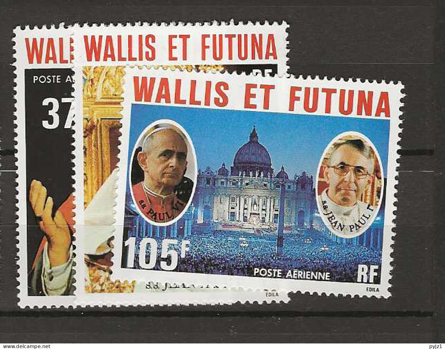 1979 MNH Wallis Et Futuna Mi 325-27 Postfris** - Nuovi