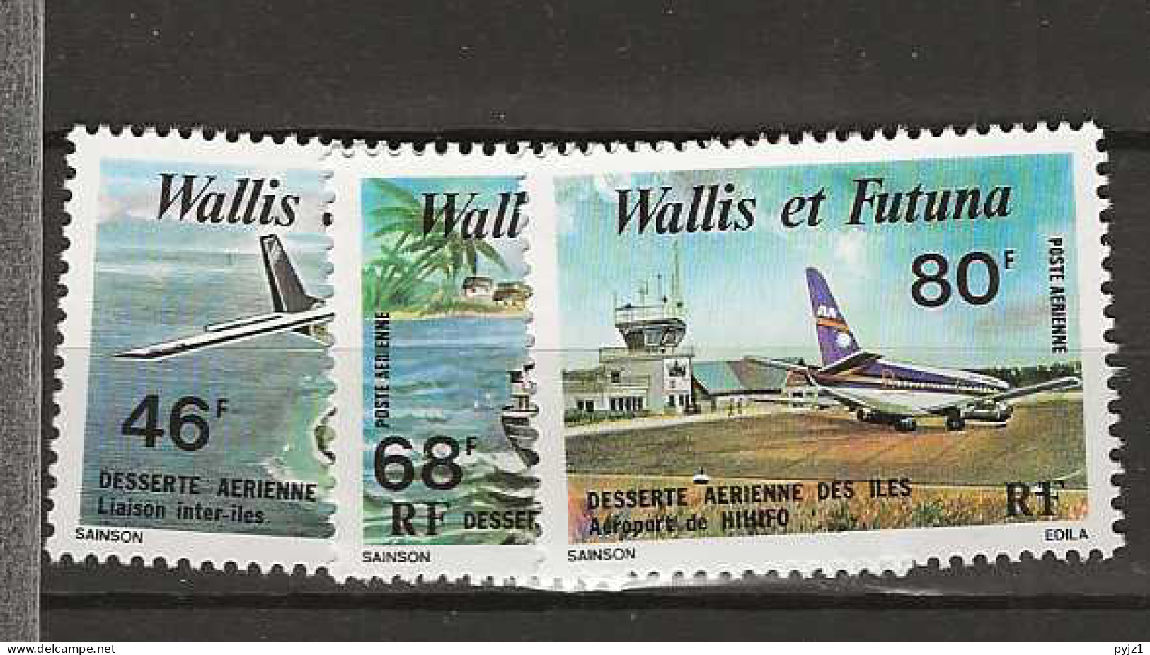 1979 MNH Wallis Et Futuna Mi 328-29 Postfris** - Ungebraucht