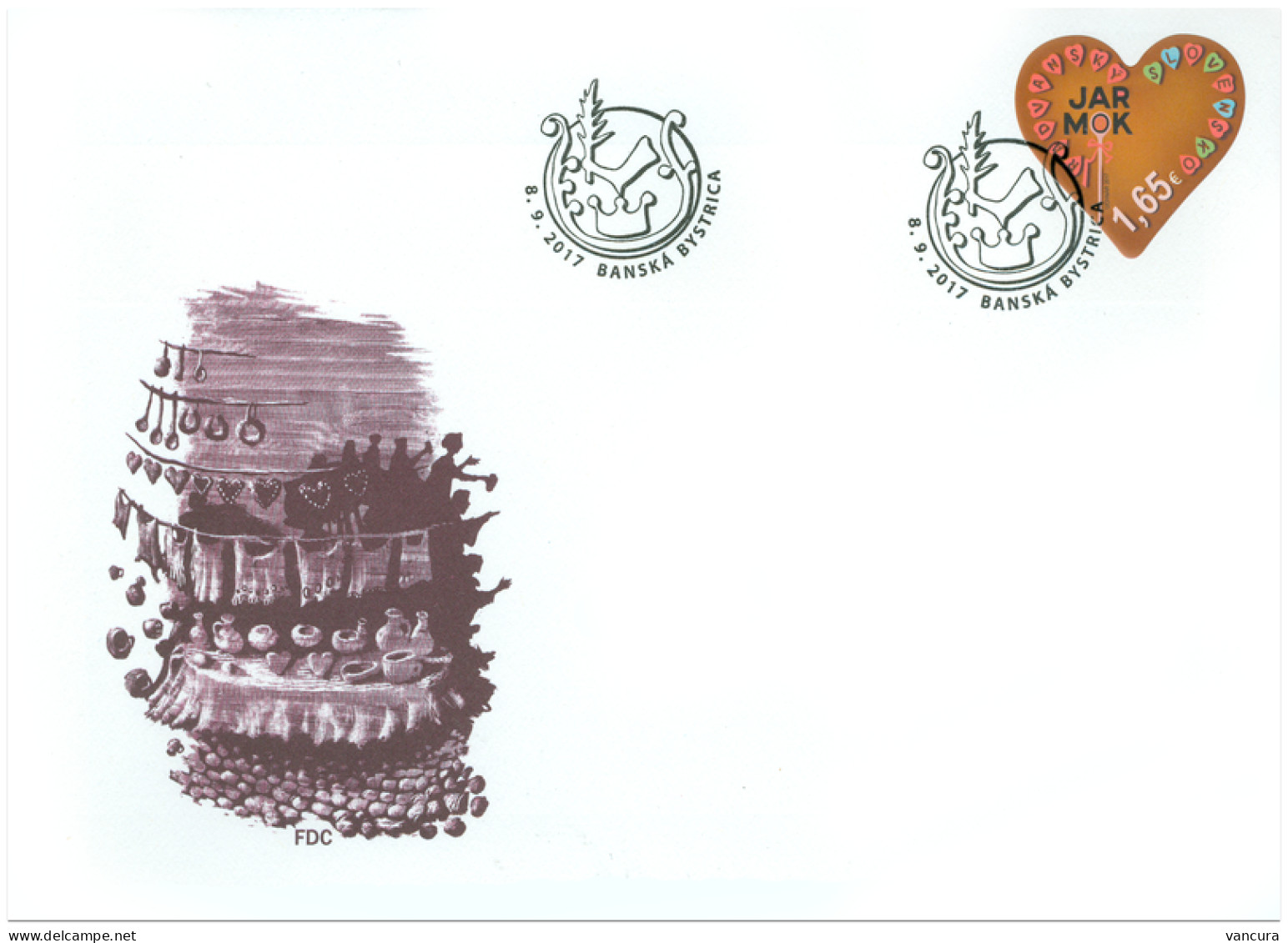 FDC 640 Slovakia Radvan Fair 2017 - Unused Stamps