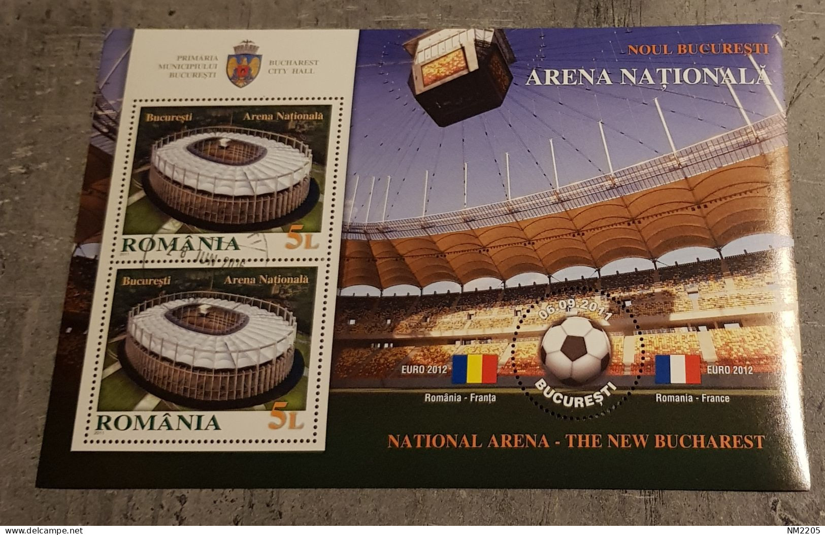 ROMANIA NATIONAL ARENA-THE NEW BUCHAREST MINIATURE SHEET USED - Used Stamps