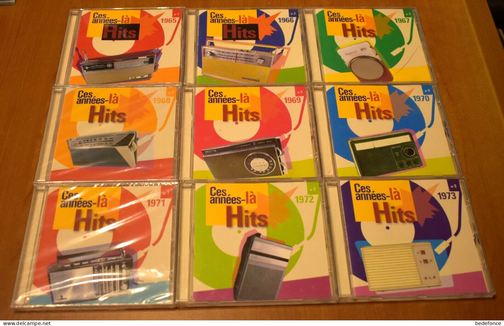 Ces Années-là - Hits - 1965 à 1973 - Lot De 9 Cd - De 2004 - Compilaciones