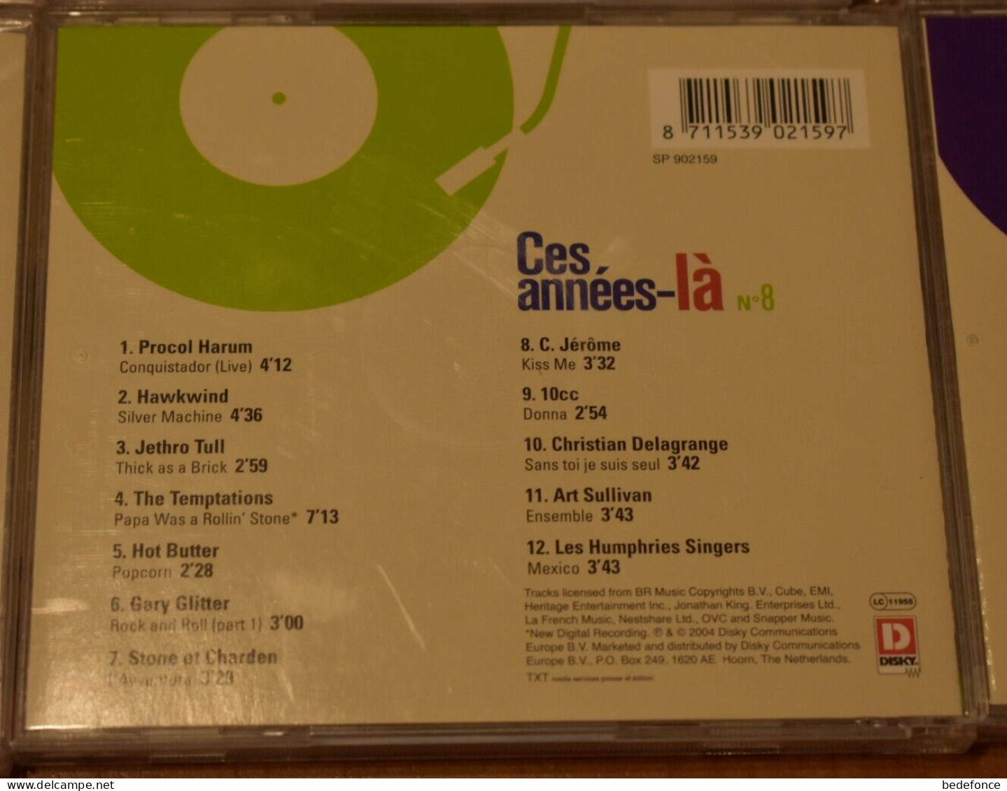 Ces Années-là - Hits - 1965 à 1973 - Lot De 9 Cd - De 2004 - Compilaciones