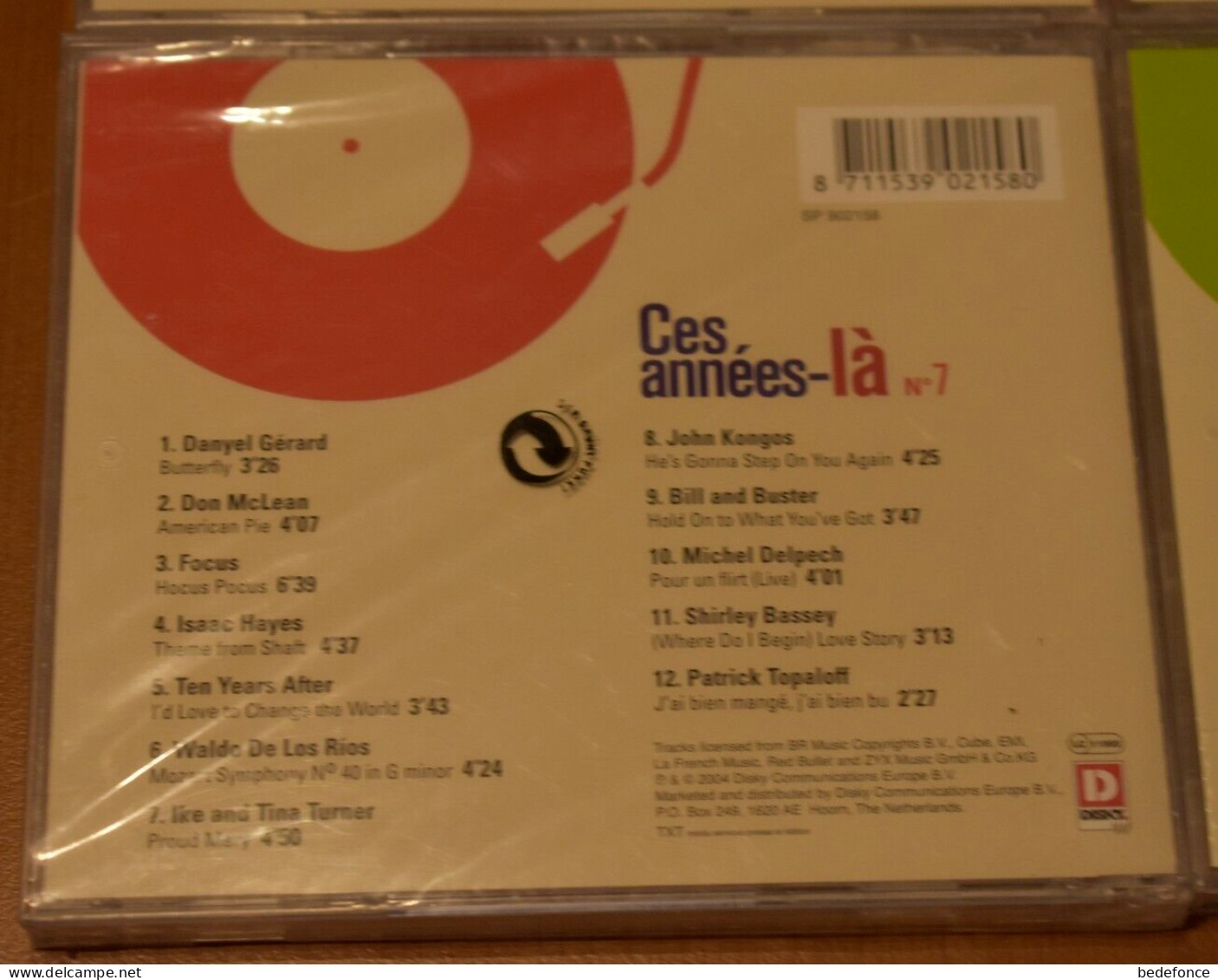 Ces Années-là - Hits - 1965 à 1973 - Lot De 9 Cd - De 2004 - Compilaciones