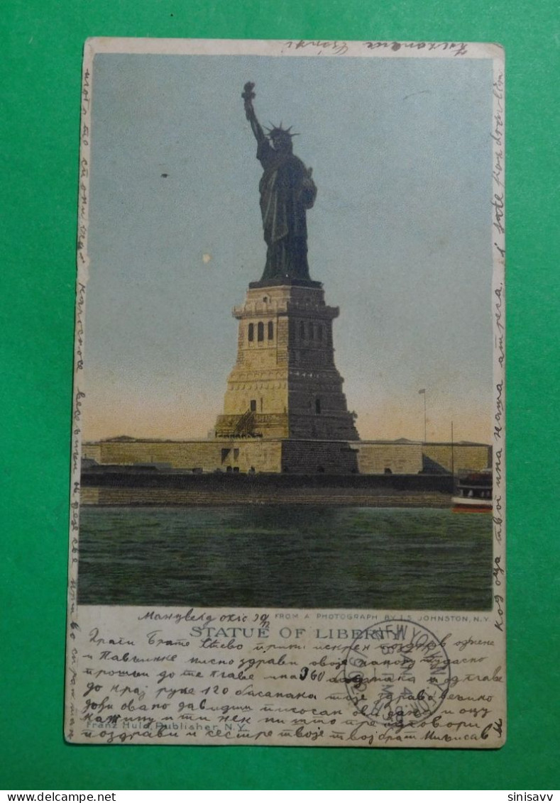 1898/1902 - Statue Of Liberty - Statue Of Liberty