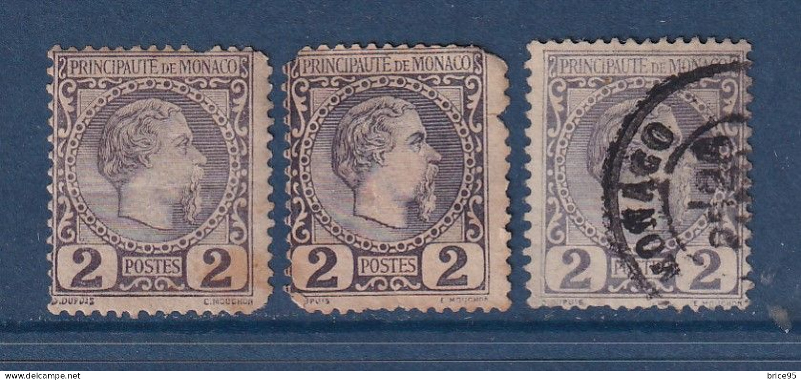 Monaco - YT N° 2 - Oblitéré - 1885 - Used Stamps