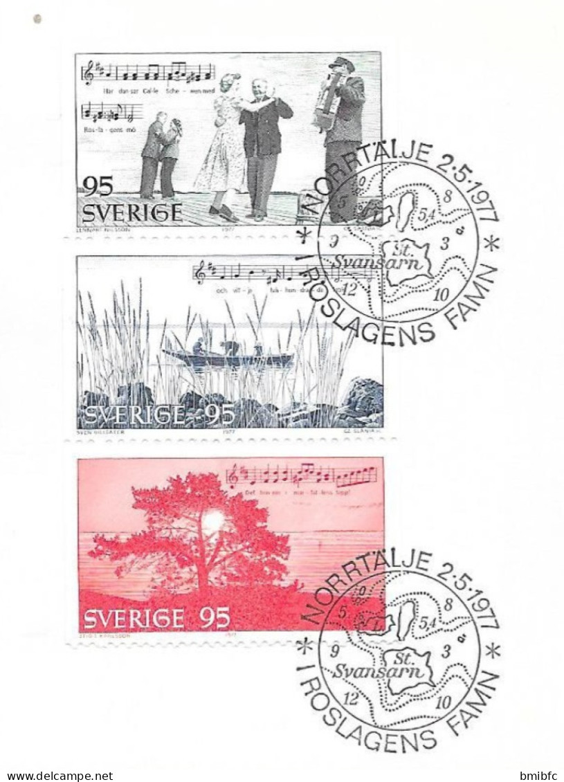 SVERIGE - NORRTÄLJE 2-5-77 - Cartas & Documentos