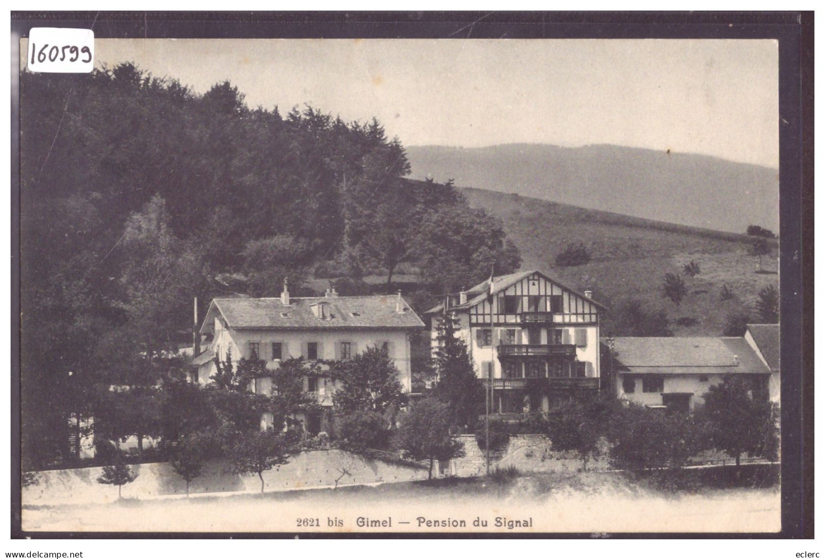 DISTRICT D'AUBONNE - GIMEL - PENSION DU SIGNAL - TB - Gimel