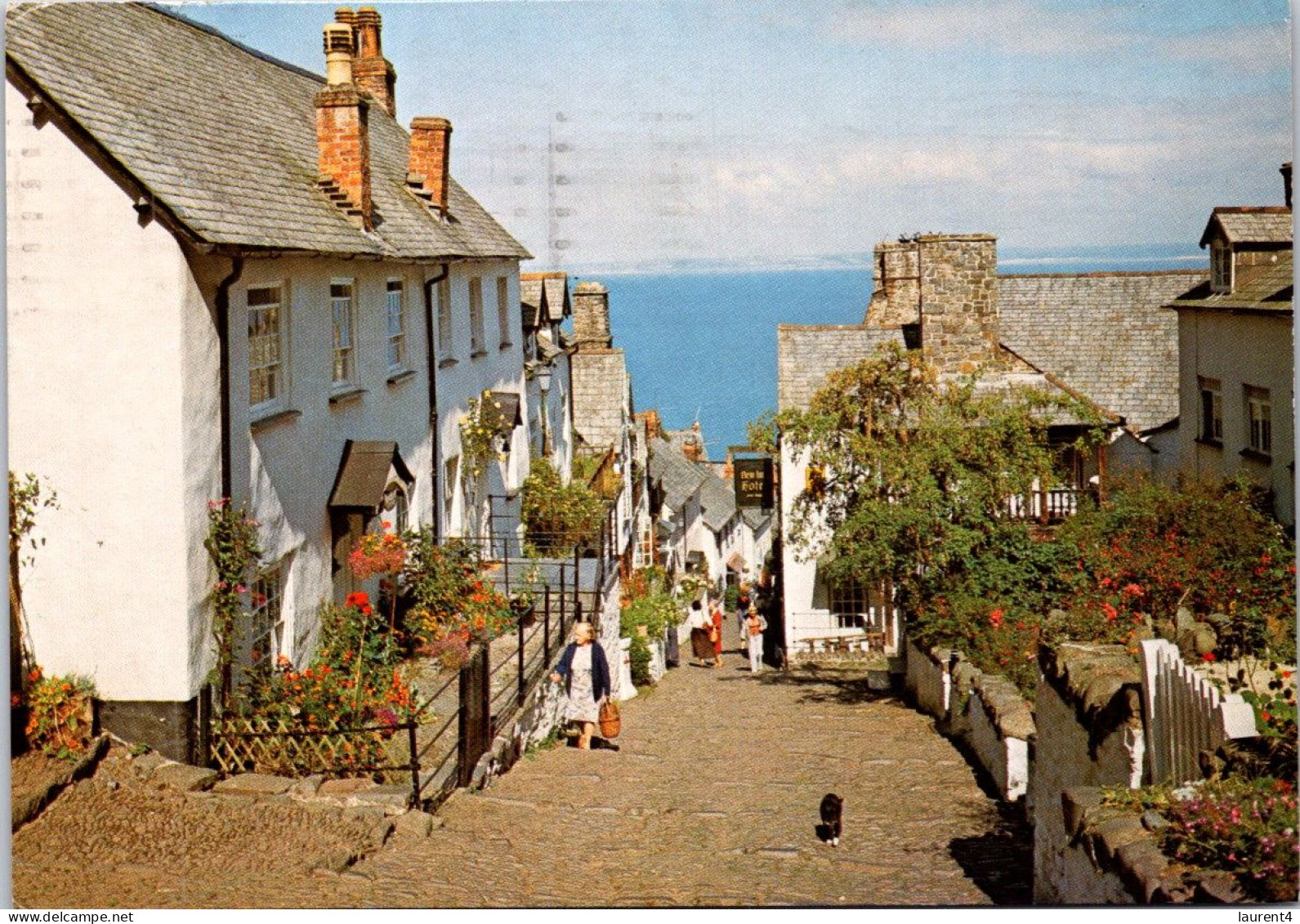 20-11-2023 (2 V 50) UK (posted To Australia 1989) Clovelly Village - Clovelly