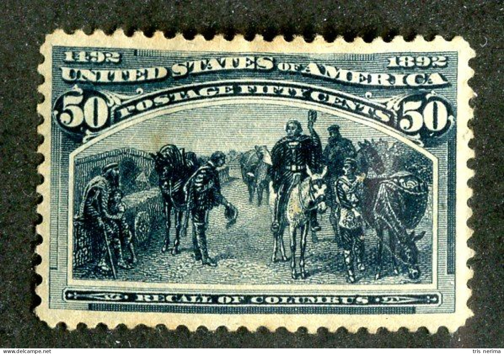 172 USA 1893 Scott # 240 M* (offers Welcome) - Unused Stamps