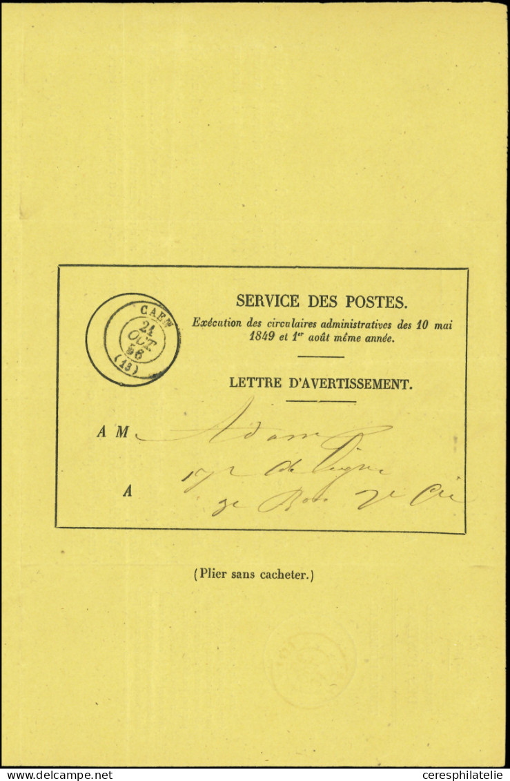 Let PRESIDENCE - 10   25c. bleu, défx, obl. PC s. Env., càd T15 ALENCON 5/12/53, Taxe 30, mention "timbre poste ayant dé