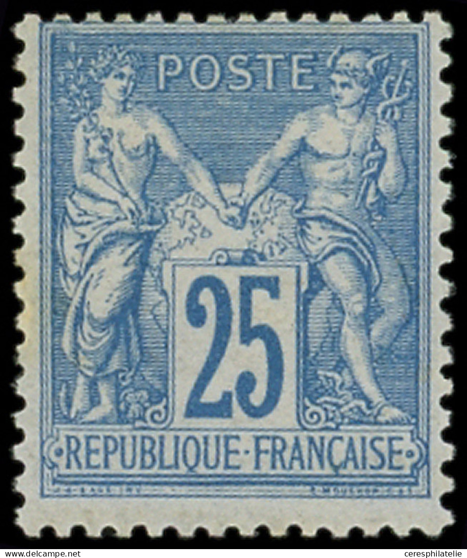 * TYPE SAGE - 79   25c. Bleu, TB - 1876-1898 Sage (Tipo II)