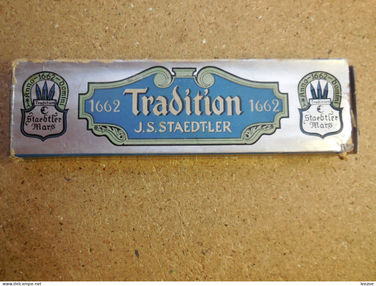 Crayons J.S STAEDTLER TRADITION 1662 NO 405 GRUN Avec Boite .........2B - Lapiceros