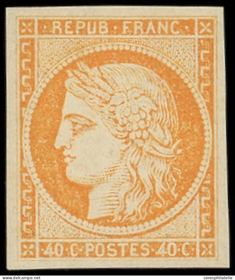 ** Colonies Générales - 13   40c. Orange, TB - Autres & Non Classés