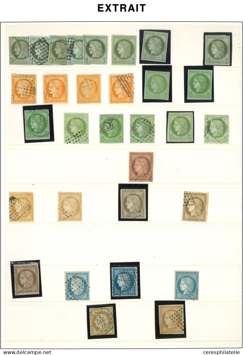 Collection En Album, Timbres Neufs, Oblitérés. Très Bel Ensemble Quasi Complet Avec Timbres Neufs En Blocs, Oblitération - Autres & Non Classés