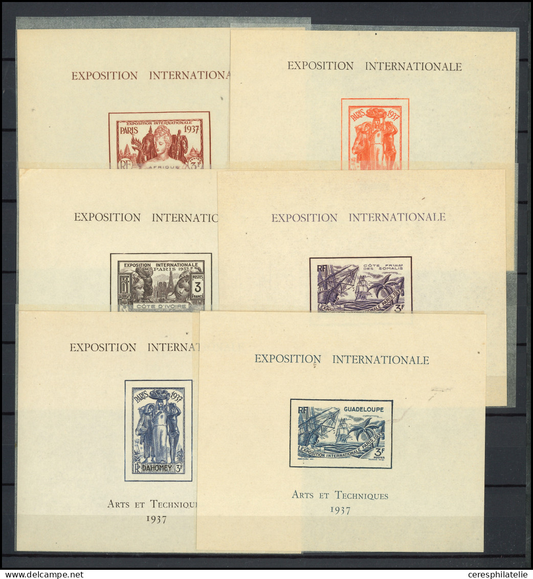 ** Grandes Séries Coloniales 1937 : Exposition Internationale, 24 BF, TB - Zonder Classificatie