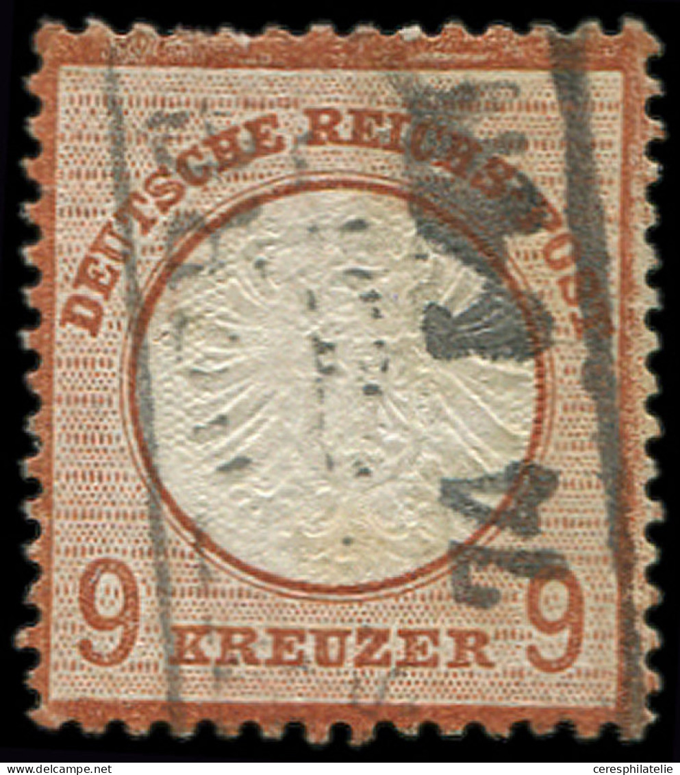 EMPIRE 24 : 9k. Brun-rouge, Obl. TB - Used Stamps