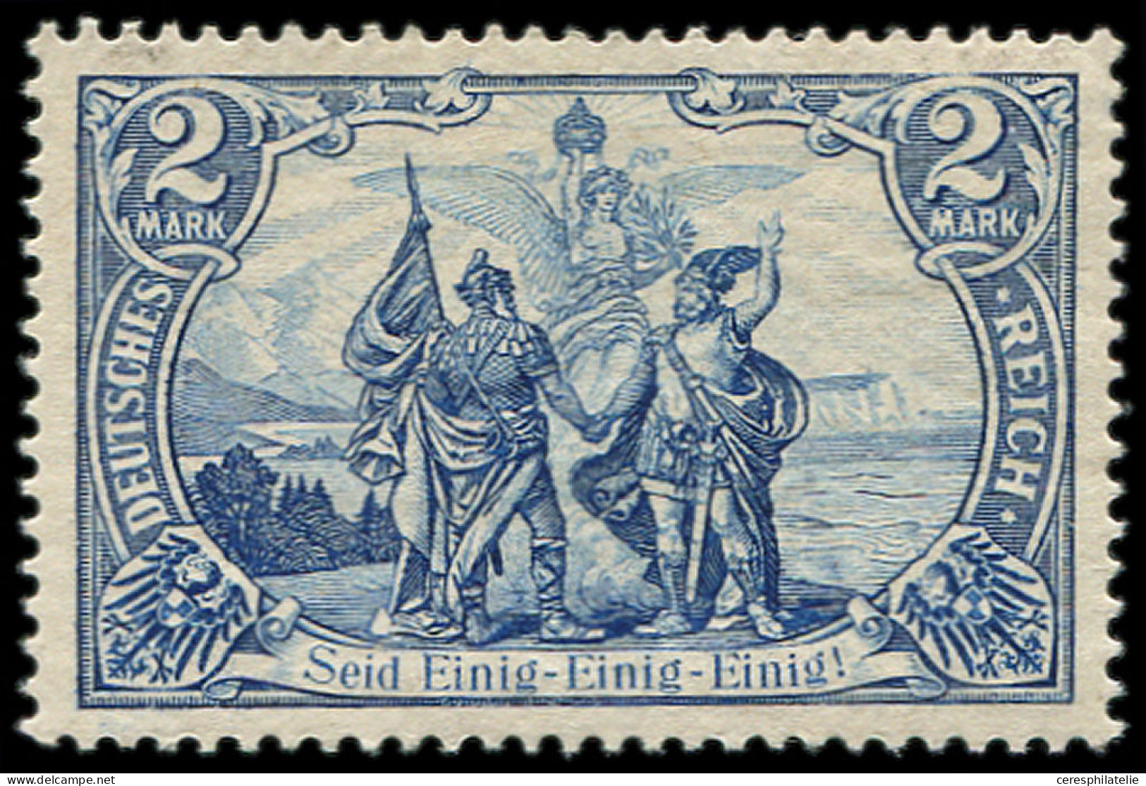 ** EMPIRE 78 : 2m. Bleu, T II, TB - Unused Stamps