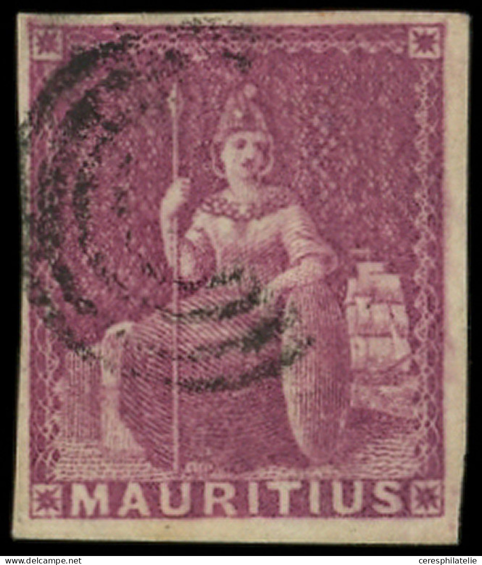 ILE MAURICE 14 : (9p.) Lilas-rose, Obl., TB - Mauritius (...-1967)