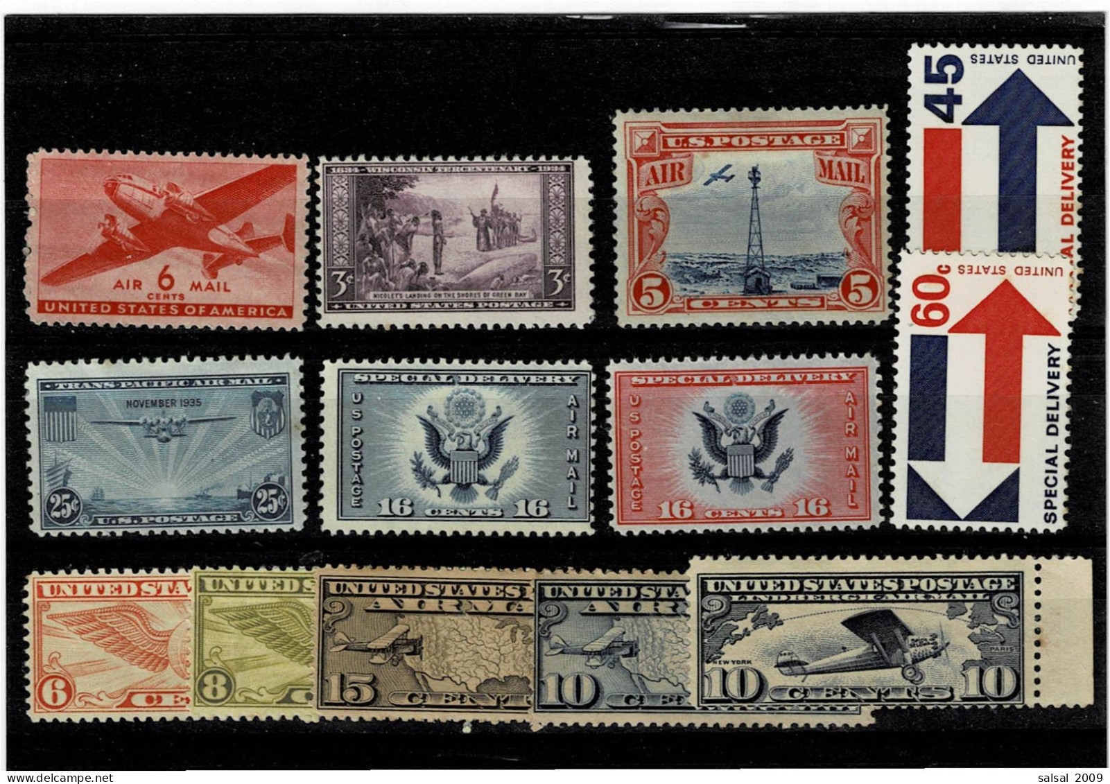 STATI UNITI ,Posta Aerea ,nuovi + 2 Espressi MNH+MH ,qualita Splendida - 1b. 1918-1940 Nuevos