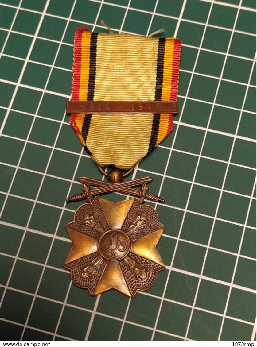 MEDAILLE CIVIQUE 14/18, 2EME MODELE,3EME CLASSE BELGIQUE WW1 - Belgique