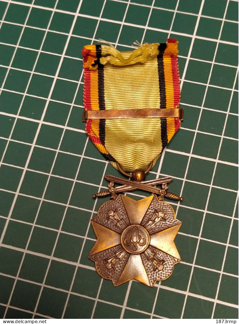 MEDAILLE CIVIQUE 14/18, 2EME MODELE,3EME CLASSE BELGIQUE WW1 - Bélgica