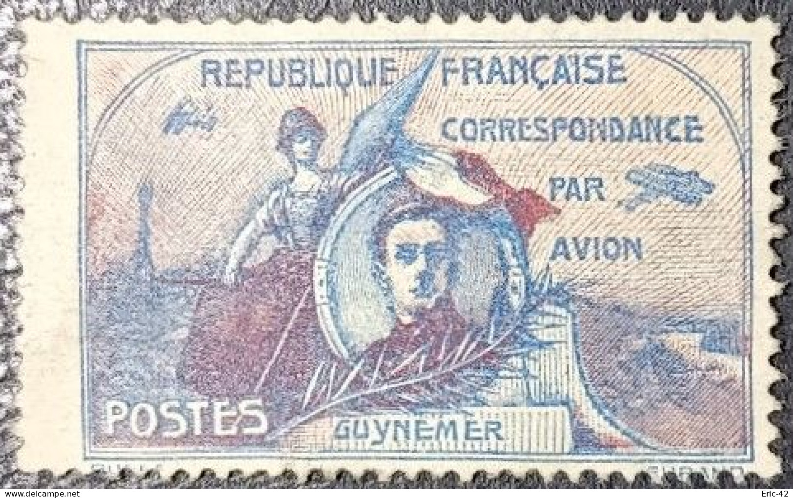 FRANCE - Poste Aérienne 1920 - Vignette GUYNEMER. Neuf (*) - Andere & Zonder Classificatie