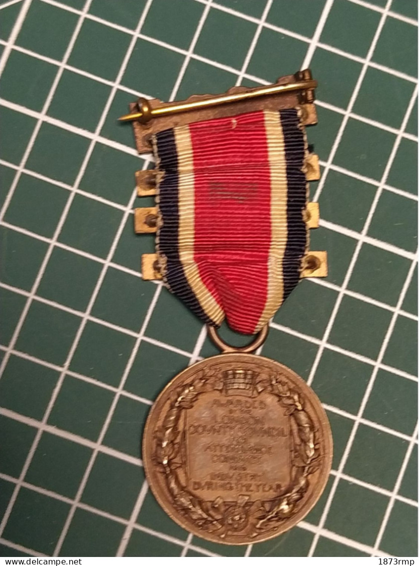 MEDAILLE KING'S MEDAL 1911.1912, GEORGE V, GRANDE BRETAGNE, ANGLETERRE - Groot-Brittannië