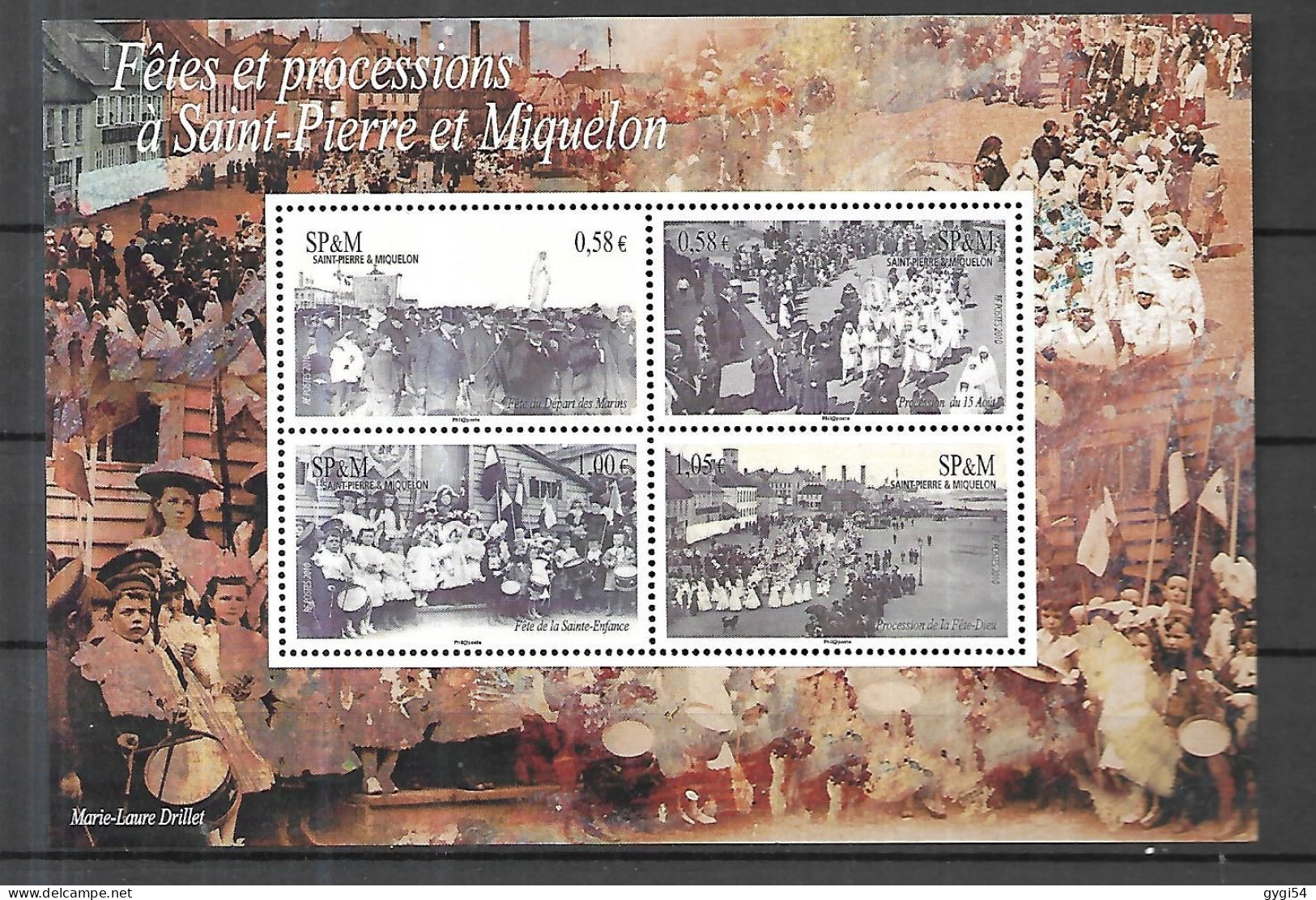 Saint-Pierre Et Miquelon 2010 - Bloc No 15   ** MNH - Blocs-feuillets