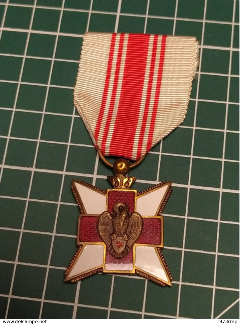 MEDAILLE DES DONNEURS DE SANG CIVILS, CROIX ROUGE, BELGIQUE - Belgique