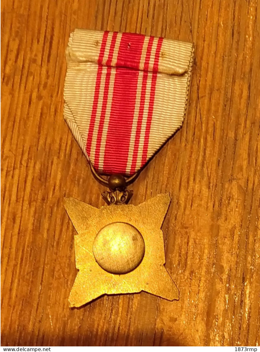 MEDAILLE DES DONNEURS DE SANG CIVILS, CROIX ROUGE, BELGIQUE - Belgien