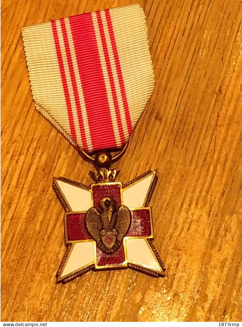 MEDAILLE DES DONNEURS DE SANG CIVILS, CROIX ROUGE, BELGIQUE - Belgique