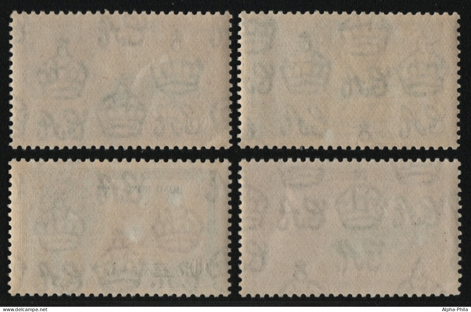 Hongkong 1935 - Mi-Nr. 132-135 ** - MNH - Thronjubiläum George V (II) - Ongebruikt
