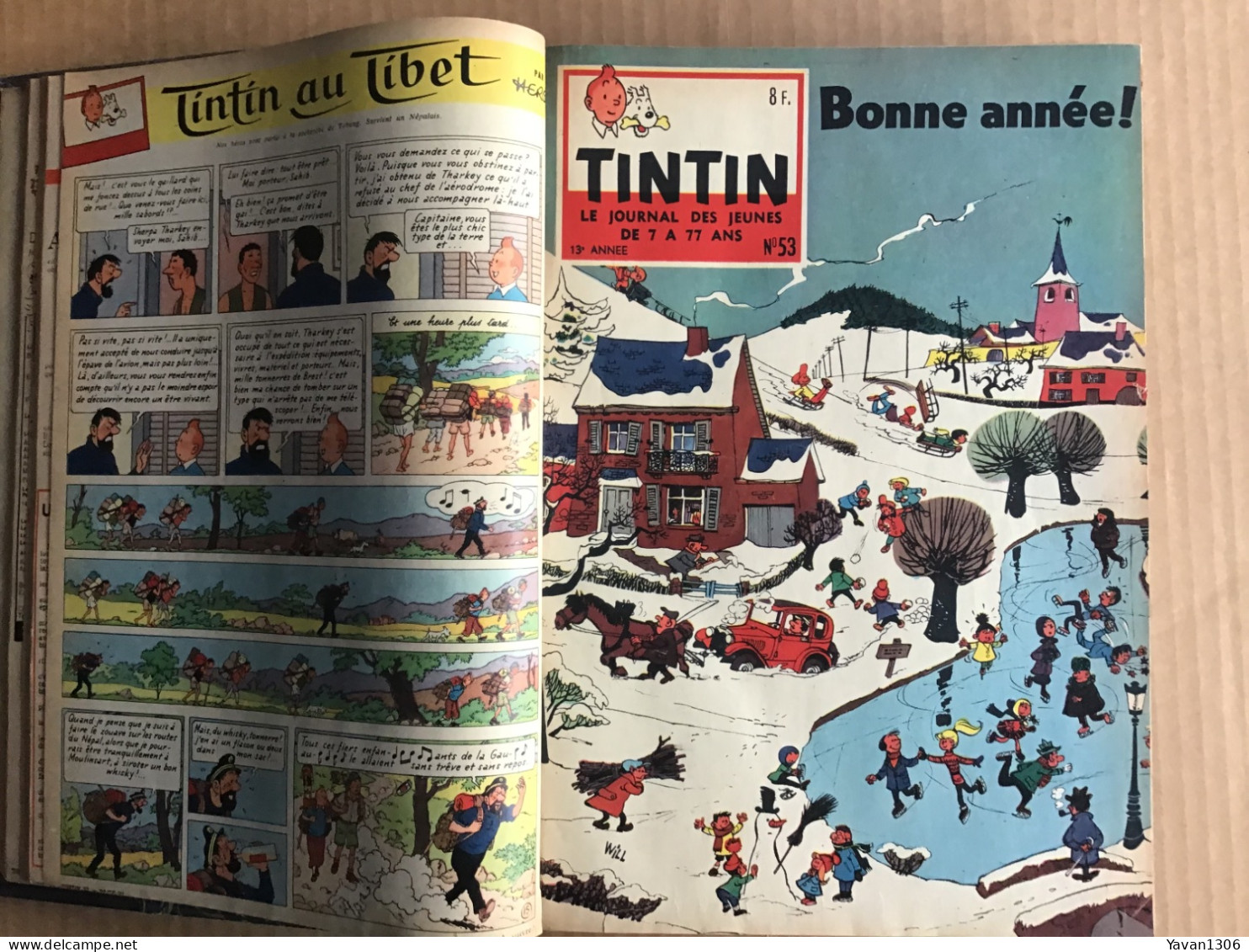 5 Recueils De 1957 à 1959. / 82 Revues - Hergé