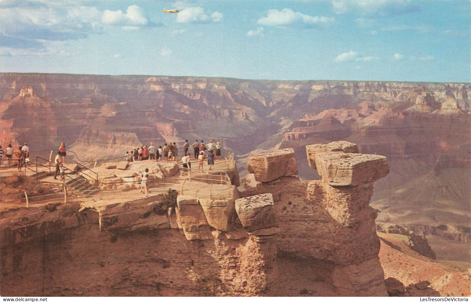 ETATS-UNIS - Arizona - Grand Canyon - Mather Point- Colorisé - Carte Postale - Grand Canyon