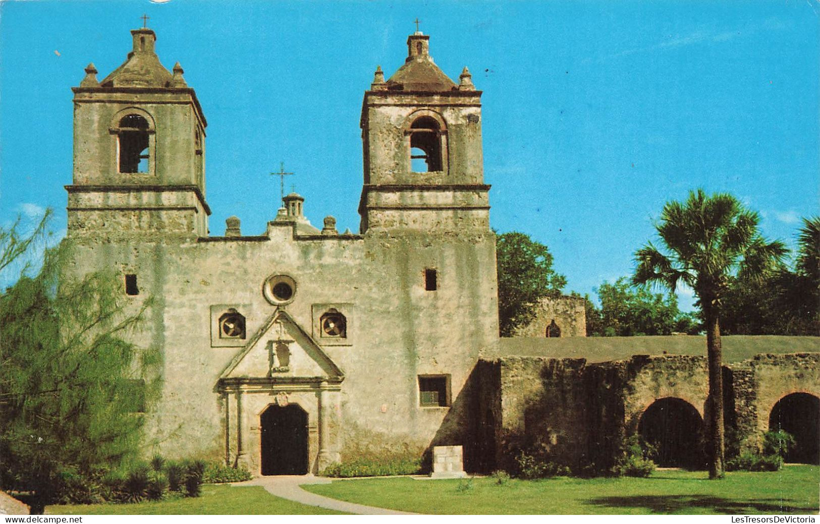 ETATS-UNIS - Texas - San Antonio - Mission Concepcion - Colorisé - Carte Postale - San Antonio